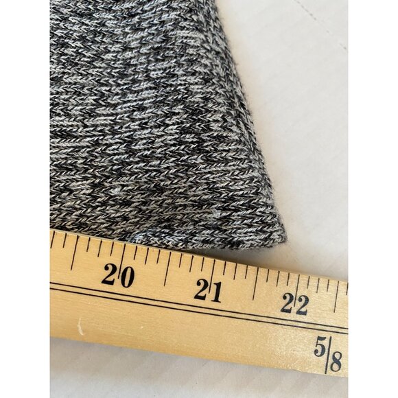 Nic + Zoe Black/White Double Breasted Knit Cardigan With Peplum Size L Academia - Picture 8 of 9